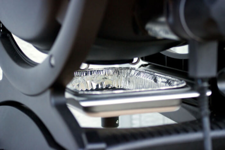 Электрический гриль барбекю Weber Q-1400 темно-серый с подставкой-тележкой для гриль кухни