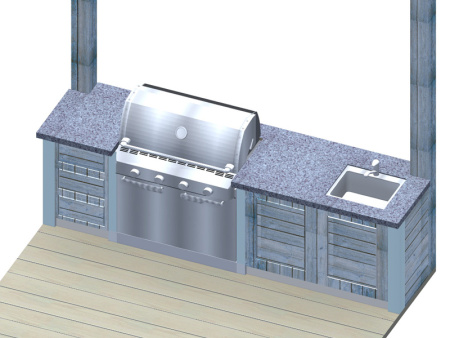 Гриль газовый встраиваемый Weber Summit S-660 GBS