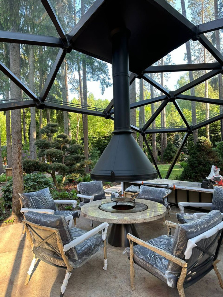 Гриль стол Тибет термобереза 1200 мм