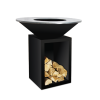 Угольный гриль Ofyr Classic Storage Black 100 с поленницей