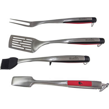 Набор инструментов Char-Broil 4 шт (лопатка+щипцы+кисть+вилка)