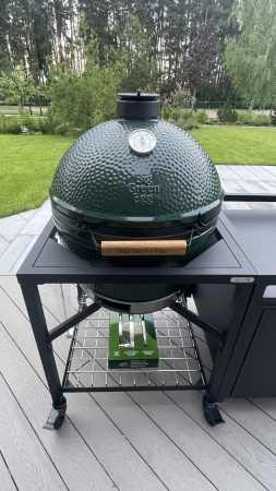 Керамический гриль размер XL на модульной подставке со шкафом