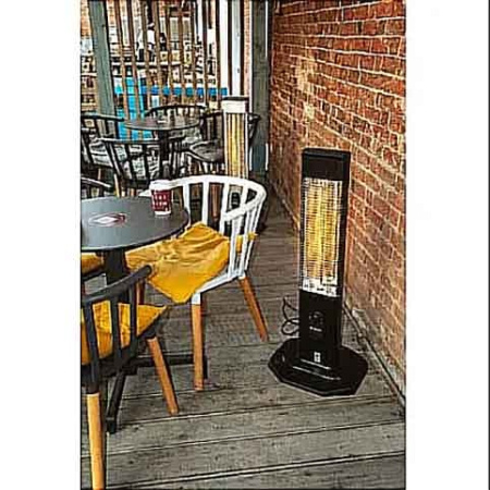 Напольный карбоновый обогреватель Luxeva LXV 2000-TS black