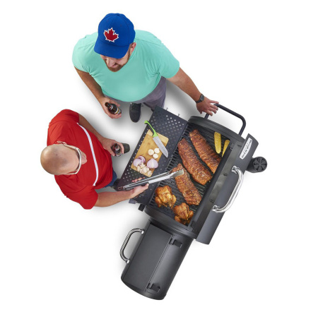 Угольная гриль-коптильня Broil King Regal Offset 400