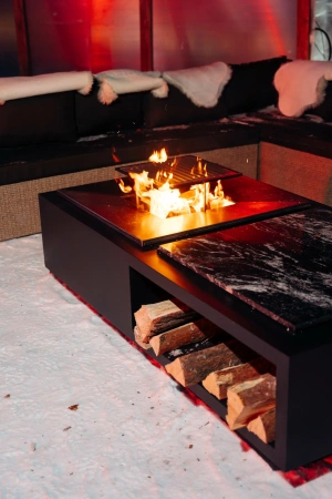 Гриль стол Фудзияма гранит 1200x1200 мм