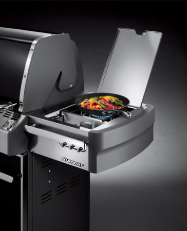 Газовый гриль Weber Summit E-670 GBS, черный