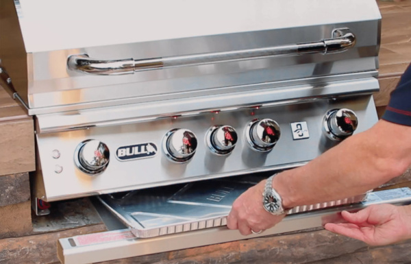 Алюминиевые поддоны для гриля Bull Angus, 3 шт