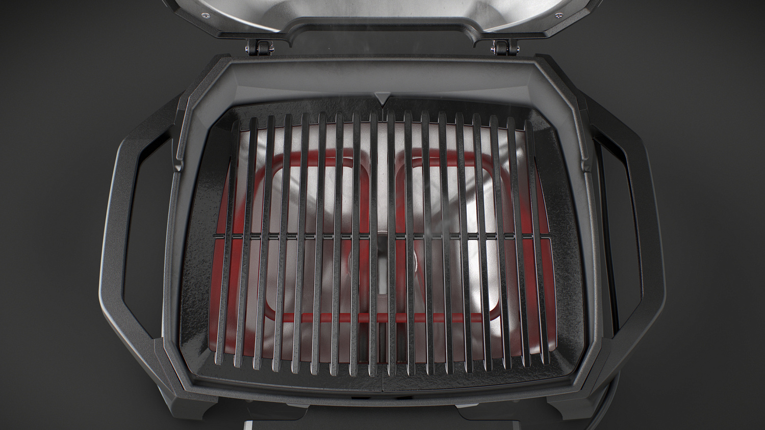 Гриль барбекю электрический Weber PULSE 1000, черный для гриль кухни