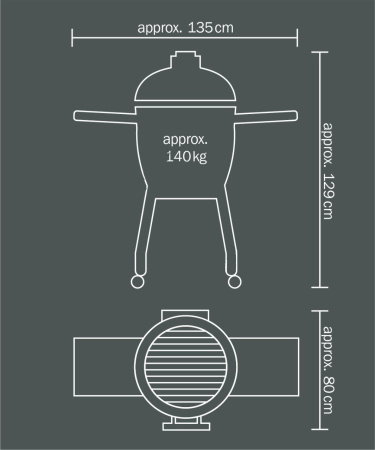 Monolith grill AVANTGARDE LeChef (301030-L)