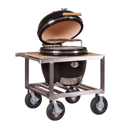 Тележка Багги для гриля LeChef NEW с боковым столиком из тикка