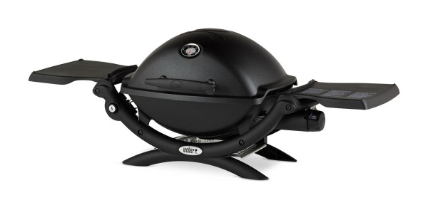 Гриль газовый Weber Q 1200 Black Line, черный