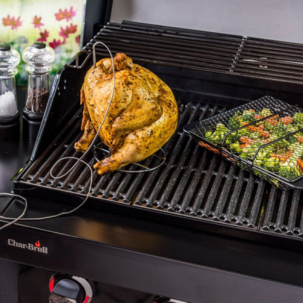 Ростер Char-Broil Grill+ для курицы с креплением для емкости