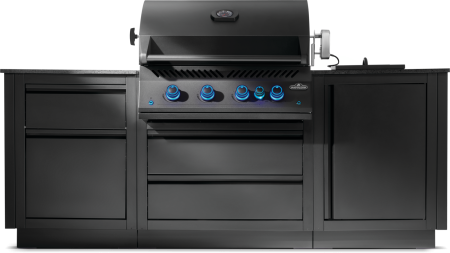 Встраиваемый газовый гриль Napoleon, BIG-32“ (матовый черный)