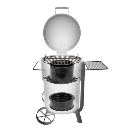 Угольный гриль коптильня Oklahoma Joe's Drum Bronco PRO
