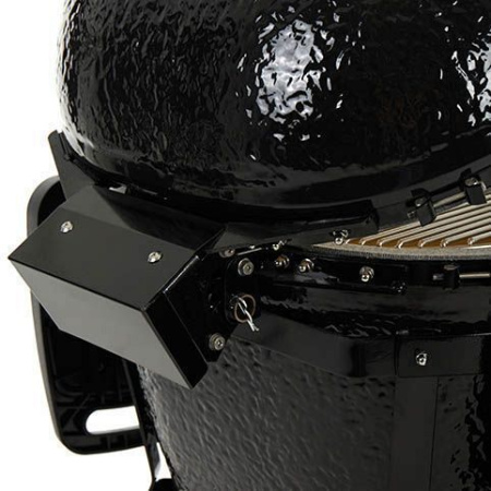 Керамический гриль барбекю Primo Oval 300 Family All in One с подставкой и столиком