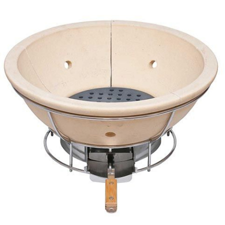 Керамический гриль Monolith Classic Black PRO 2.0 с ножками