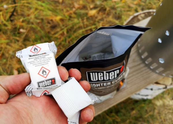 Сухое горючее в кубиках Weber 22 шт