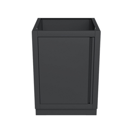 Тумба Онтарио универсальная с дверцей 460 черная