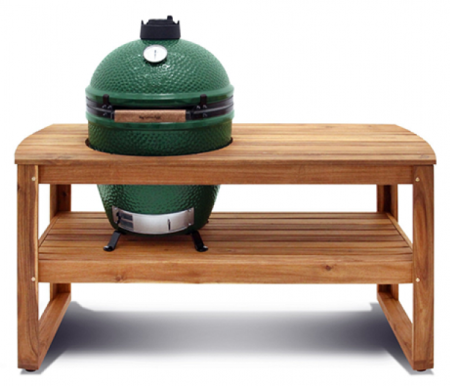 Керамический гриль размер XL со столом из лиственницы