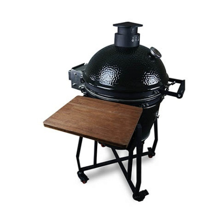 Керамический угольный гриль Fornetto Lento L Black