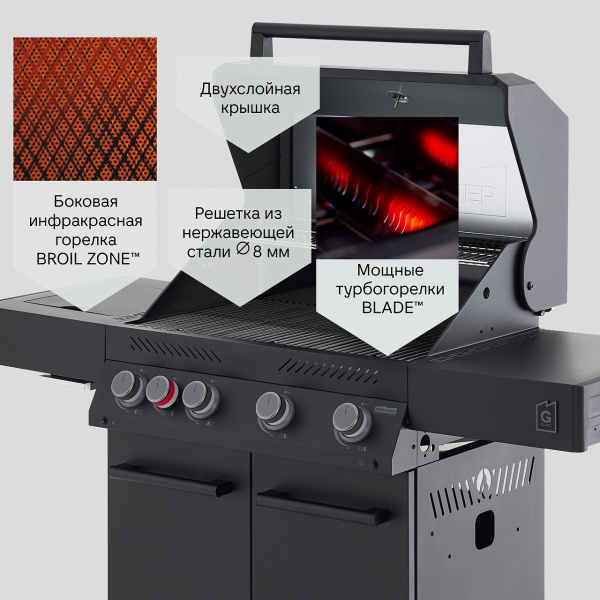 Газовый гриль PRIMELINER G class 4B