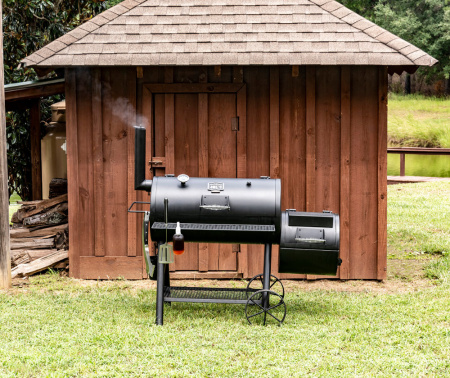 Барбекю для копчения Oklahoma Joe's Highland Offset уголь+пеллеты