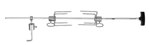 Вертел с 2-мя зажимами и электромотором для грилей серии Legend 365/425