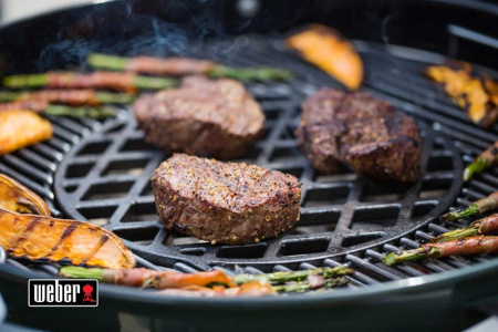 Чугунная решетка для жарки стейков - Gourmet BBQ System