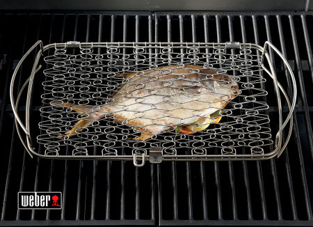 Подставка-сетка Weber для запекания рыбы большая