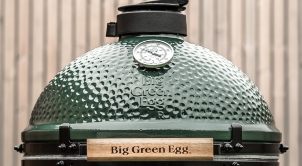 Рукоятка для купола гриля L из акации с надписью Big Green Egg