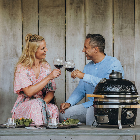 Керамический гриль Monolith Icon черный