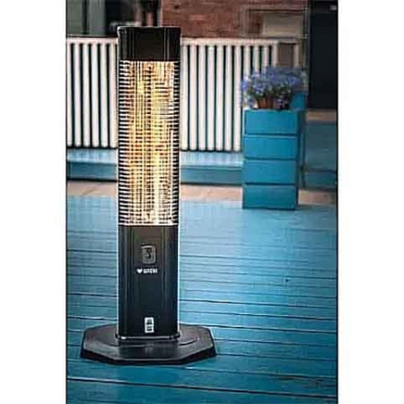 Напольный карбоновый обогреватель Luxeva LXV 2500-VR black
