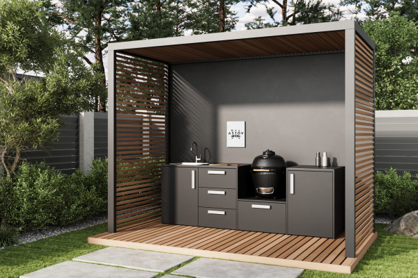 Комплект Astov BBQ Deluxe / АСТОВ БАРБЕКЮ Делюкс №5 (ширина 2580 мм)