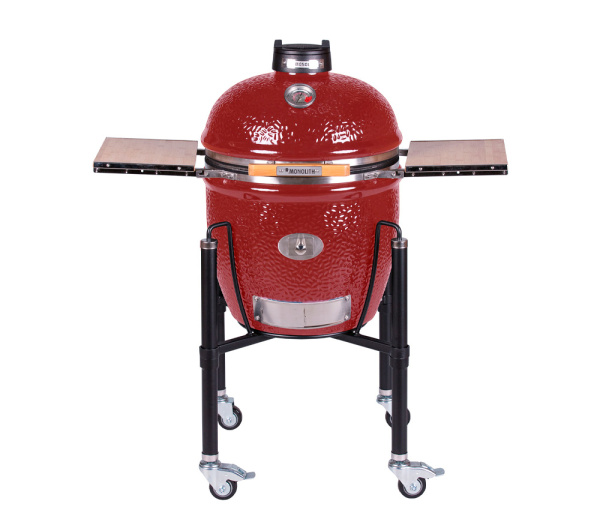 Керамический угольный гриль Classic Red Pro Serie 2.0, 46 см, красный