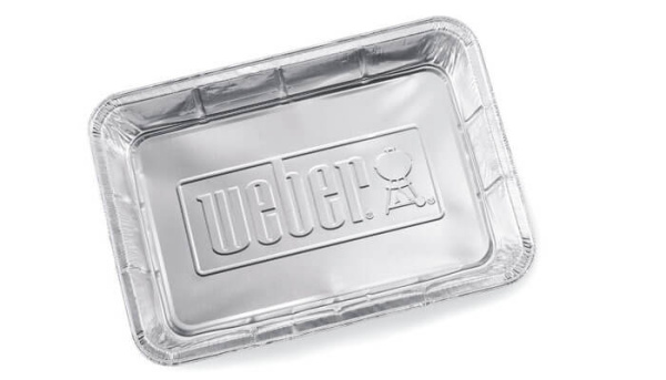 Алюминиевые поддоны для запекания Weber 33 х 23 см 10 шт