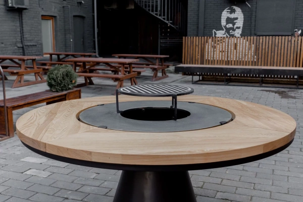 Гриль стол Тибет термобереза 1200 мм