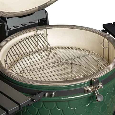 Керамический угольный гриль DinoEgg Classic Green