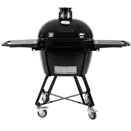 Керамический гриль барбекю Primo Oval 300 Family All in One с подставкой и столиком