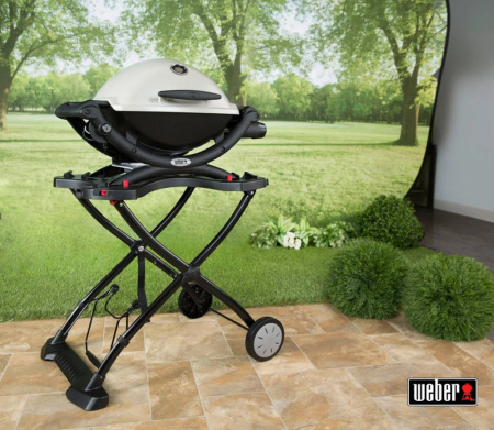 Подставка-тележка для грилей серии Q (для моделей 2014+)