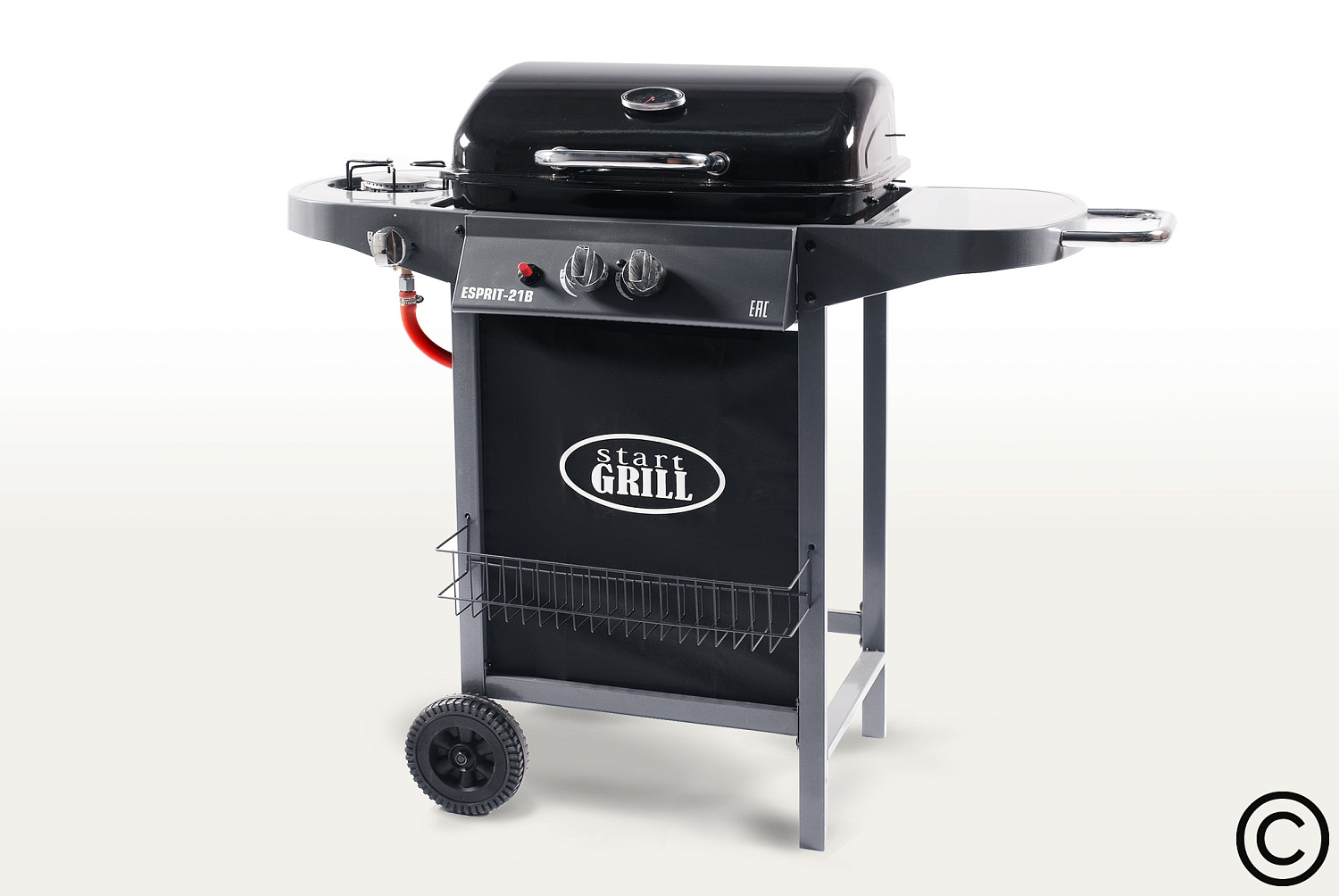 Комплект-минимум: Газовый гриль Esprit-21B SG и инструменты