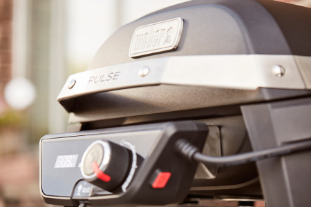 Электрический гриль Pulse 1000 на подставке - тележке, черный