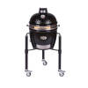 Керамический гриль Junior PRO 2.0, гриль черный с ножками, угольный