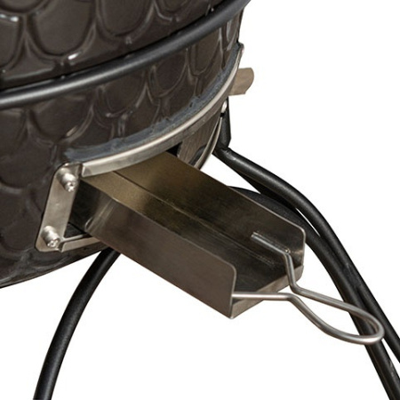 Керамический угольный гриль DinoEgg Classic Black