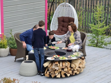 Гриль-очаг Альпы