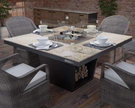 Гриль стол Балиал гранит