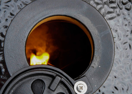 Керамический угольный гриль Monolith Basic, 46 см, черный