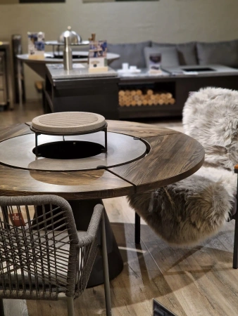 Гриль стол Тибет термобереза 1200 мм