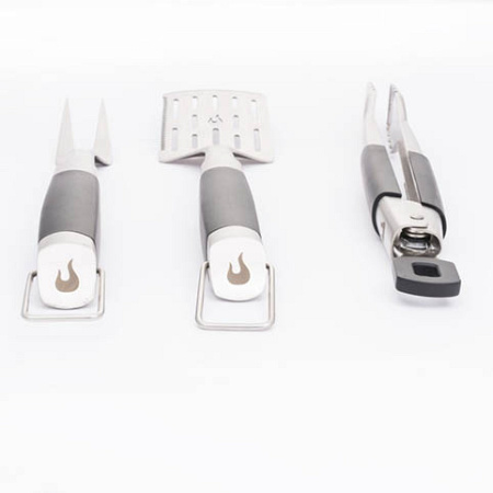 Набор инструментов Char-Broil Medallion Series 3 шт (лопатка+щипцы+вилка)