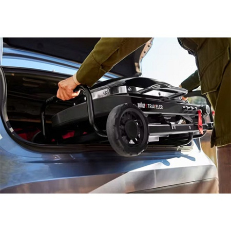 Газовый гриль Вебер T Compact в беседку