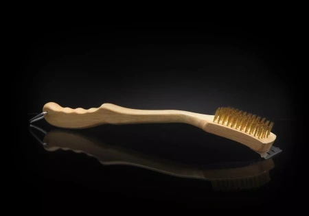 Щетка для чистки решеток гриля с латунным ворсом